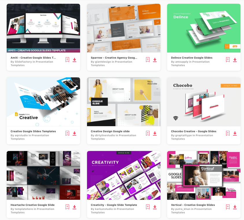 18 Creative Google Slides Presentation Templates 2021