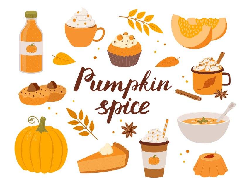 17 Pumpkin spice elements