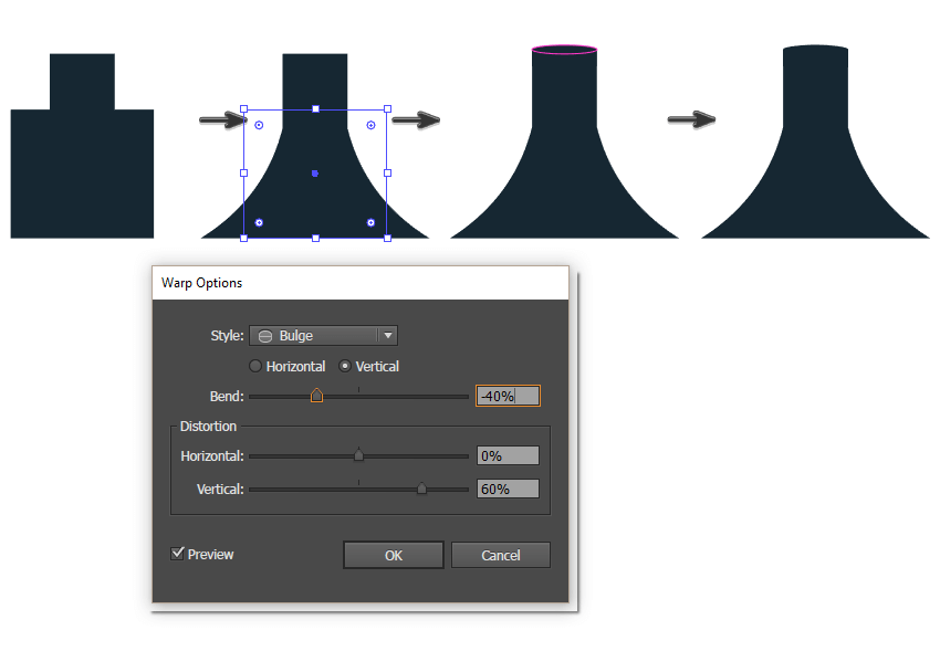 creating the highlighter tip 4