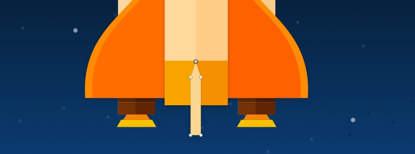 Edit top of the vertical tail