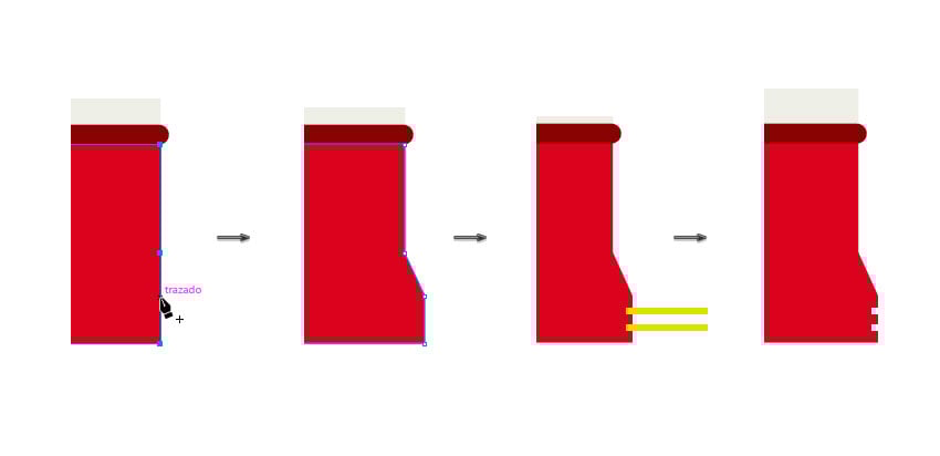 Add details in the front of the tram