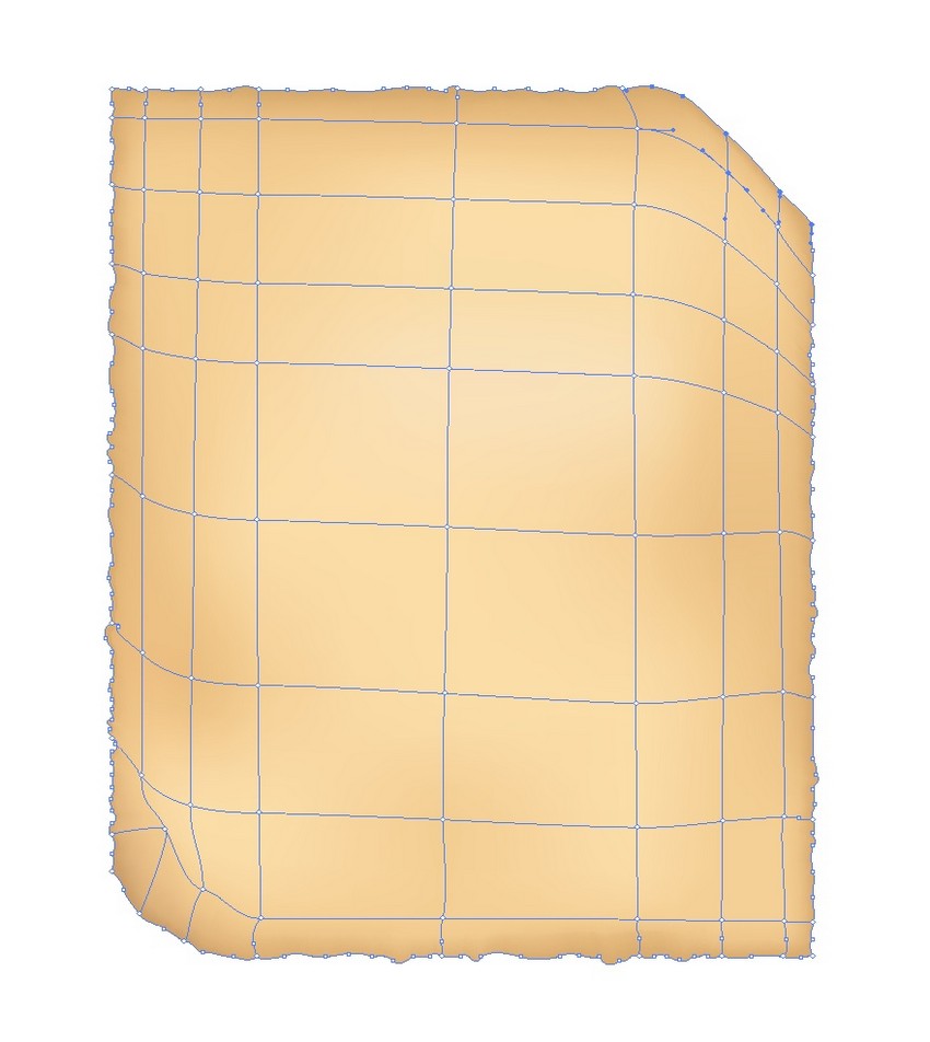 straighten the corner