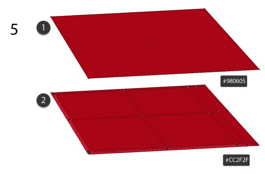 draw the bottom cover