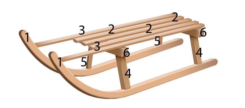 christmas sleigh vector tutorial