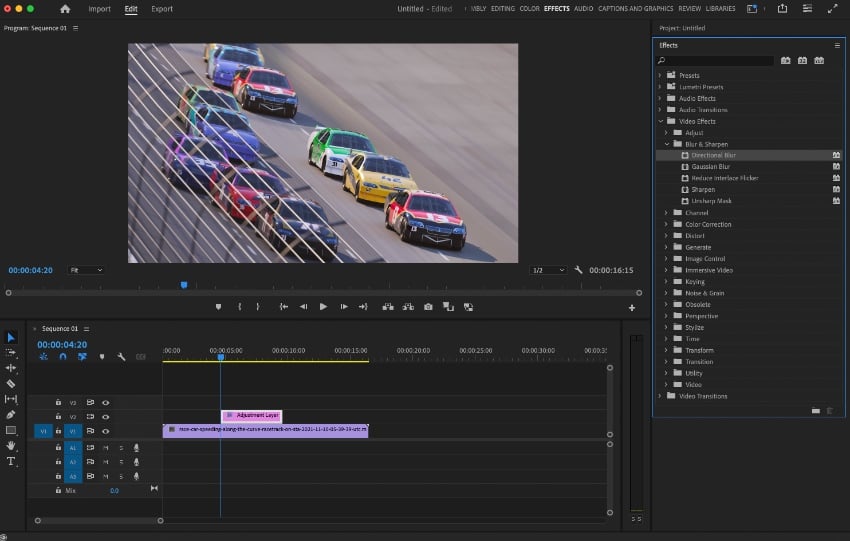How To Quickly Add A Motion Blur Effect In Premiere Pro Envato Tuts 