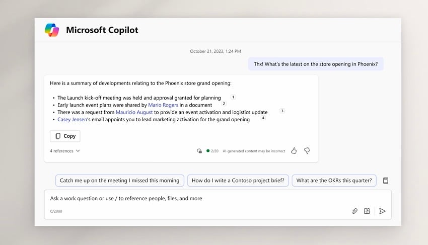 Microsoft AI for Office