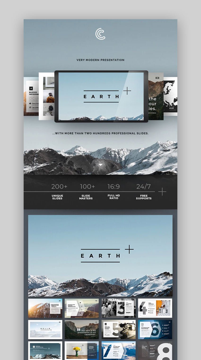 Earth Keynote Template