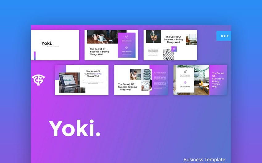 Yoki business Keynote presentation
