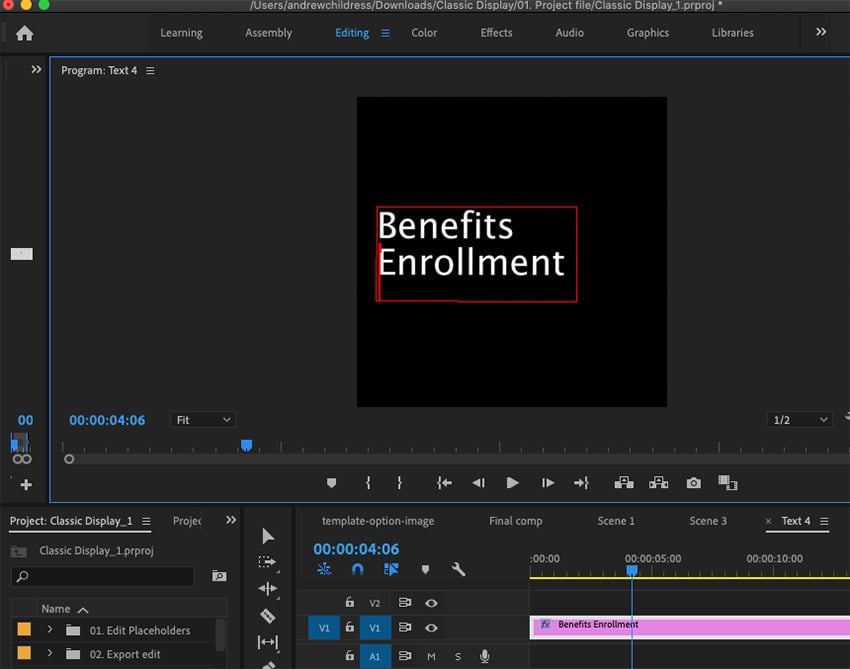 Update text on the layer