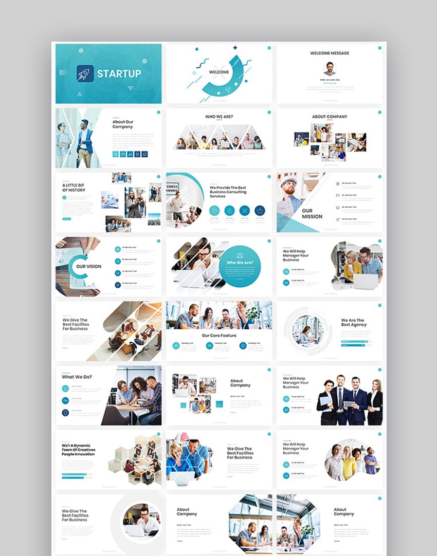 Simple MIcrosoft PowerPoint online themes
