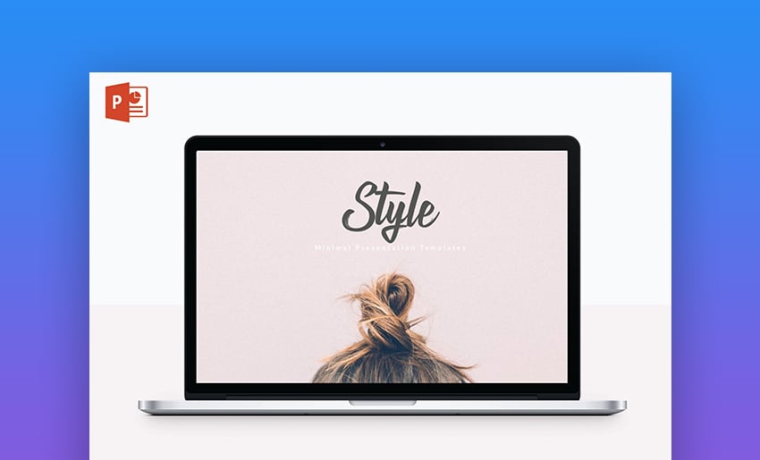 Style Microsoft PowerPoint online themes