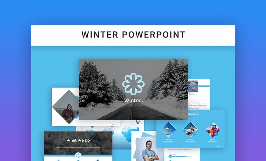 Winter PowerPoint background