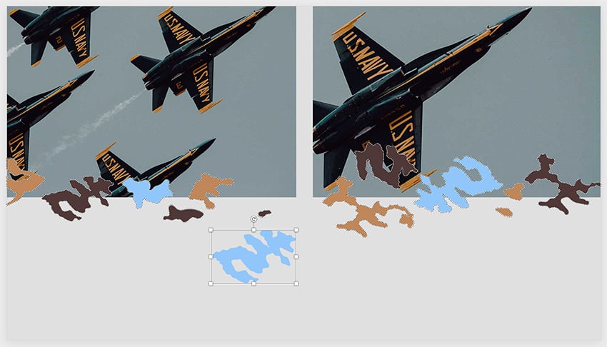 Move camo PowerPoint