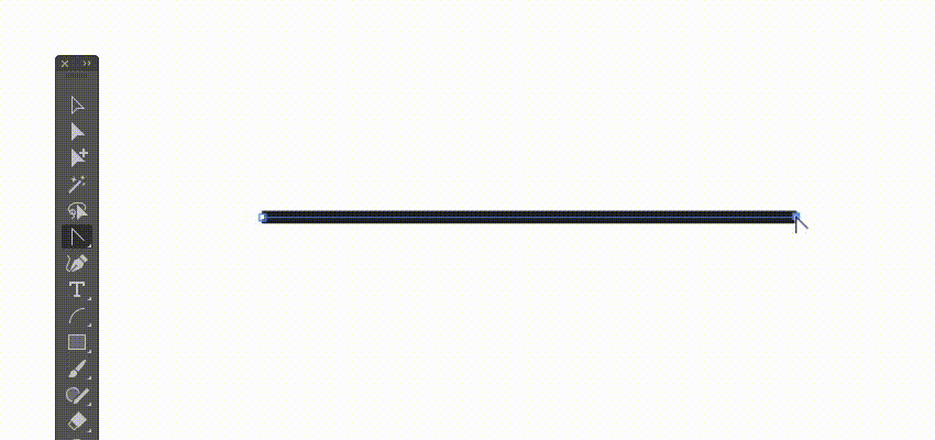 curve line anchor point