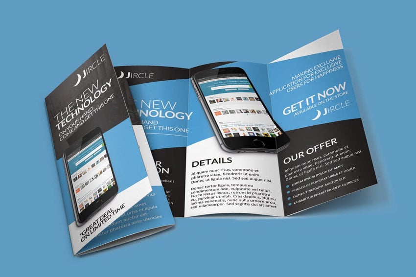  App Promo Trifold Brochure