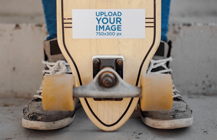 Rectangle Sticker Mockup