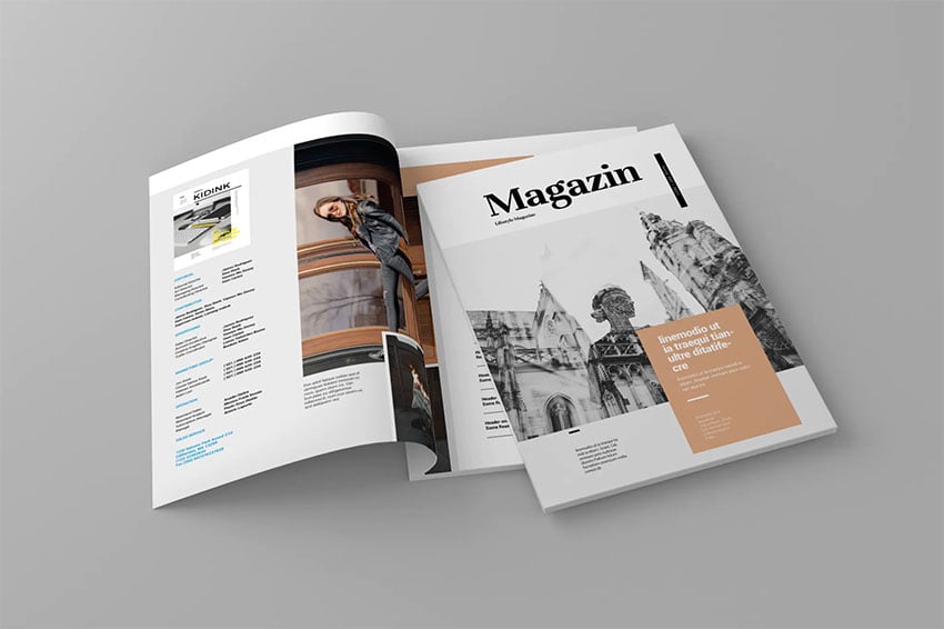 Zine Magazine Template 