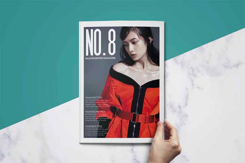 Zine Layout Template