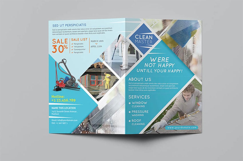 Clean Master Cleaning Service Template