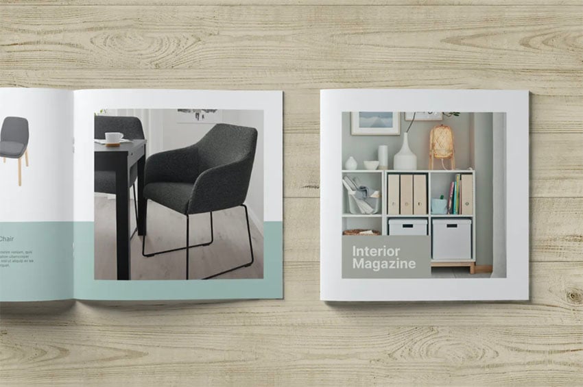 Square Brochure Design