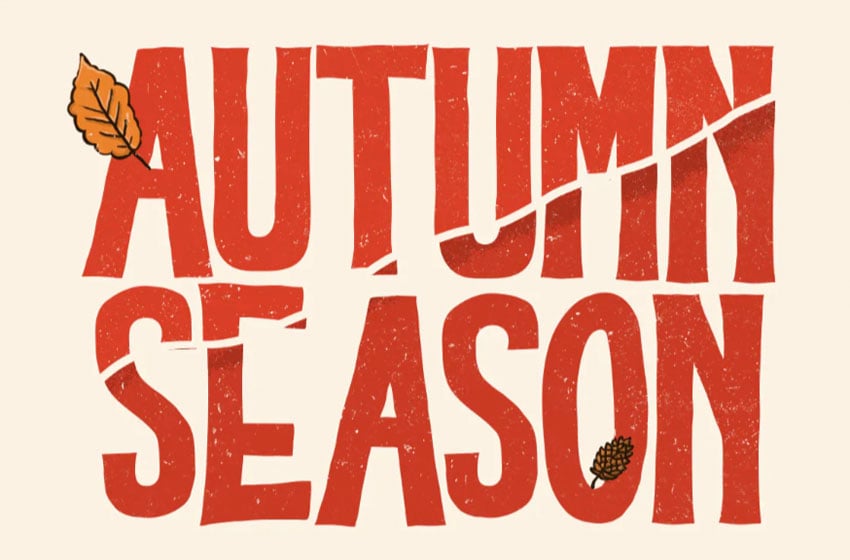 Hooked Autumn Typeface