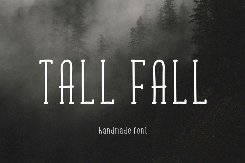 Tall Fall Font