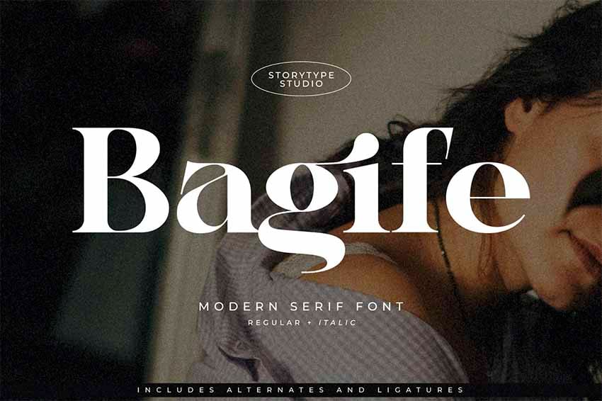 Bagife Modern Serif Font