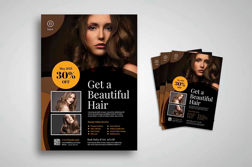 Hair Stylist Flyers