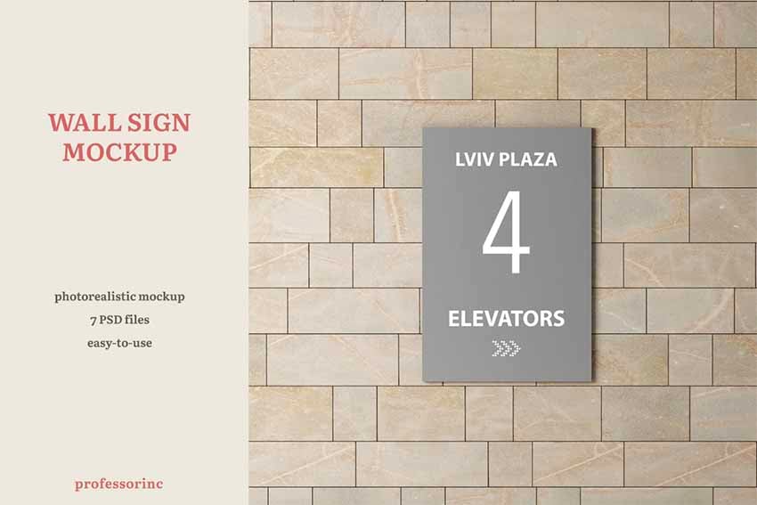 Building Sign Mockup 