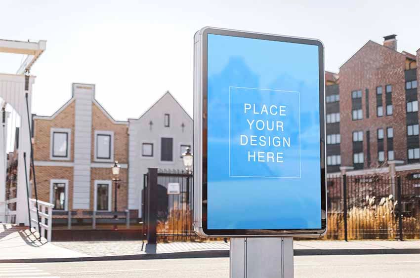 Street Sign Mockup