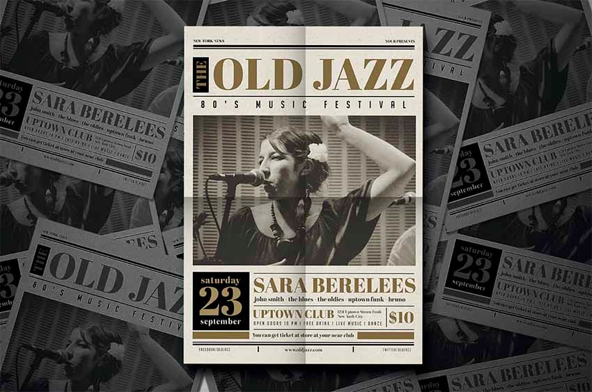 Jazz Club Flyer