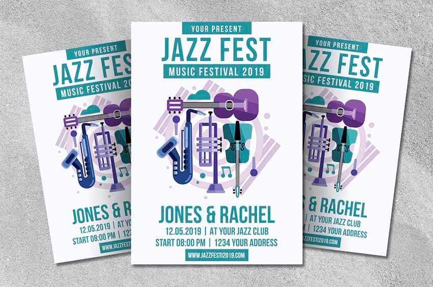 Jazz Band Flyer
