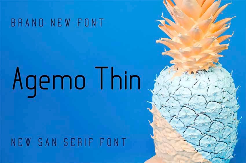 Thin Elegant Font