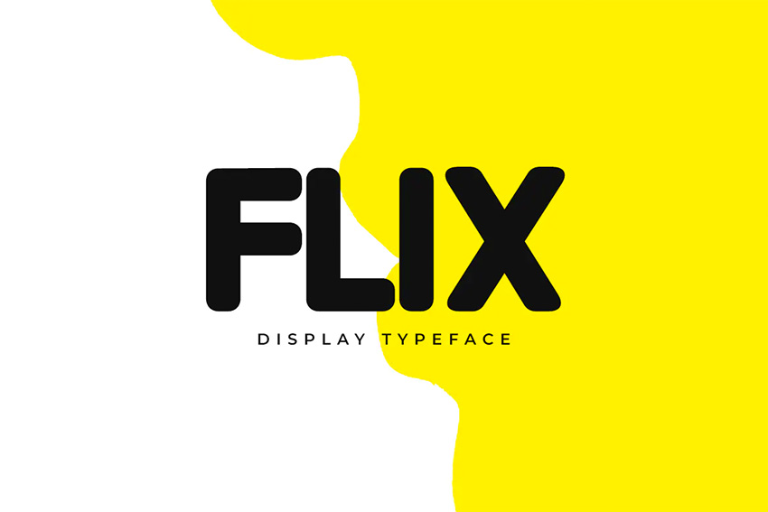  Flix: Bold Font for Logos