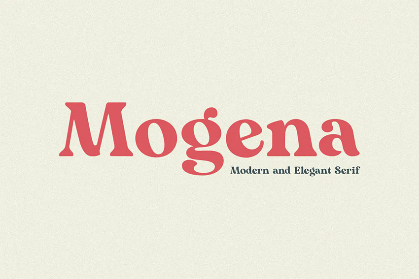 Mogena: Serif Bold Font
