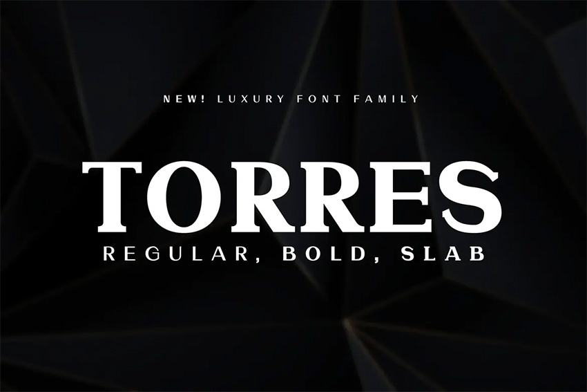 Torres Bold Serif Font