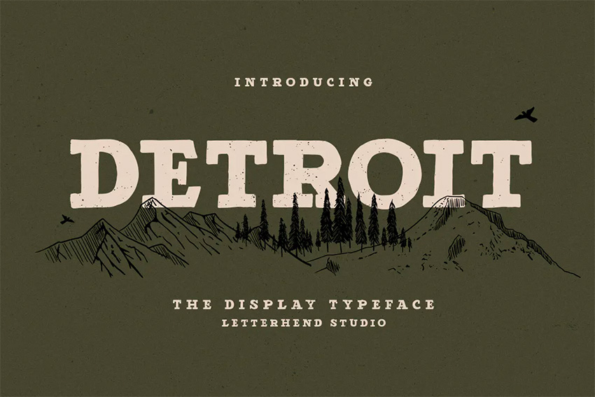 Detroit: Cool Bold Font
