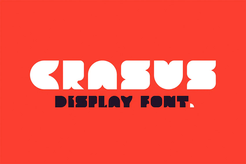 Crasus Thick Bold Font
