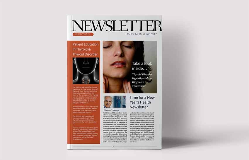 Corporate Newsletter Template