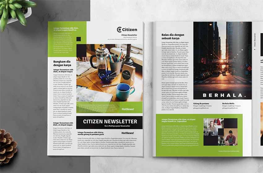 Citizen Newsletter Format Ideas 