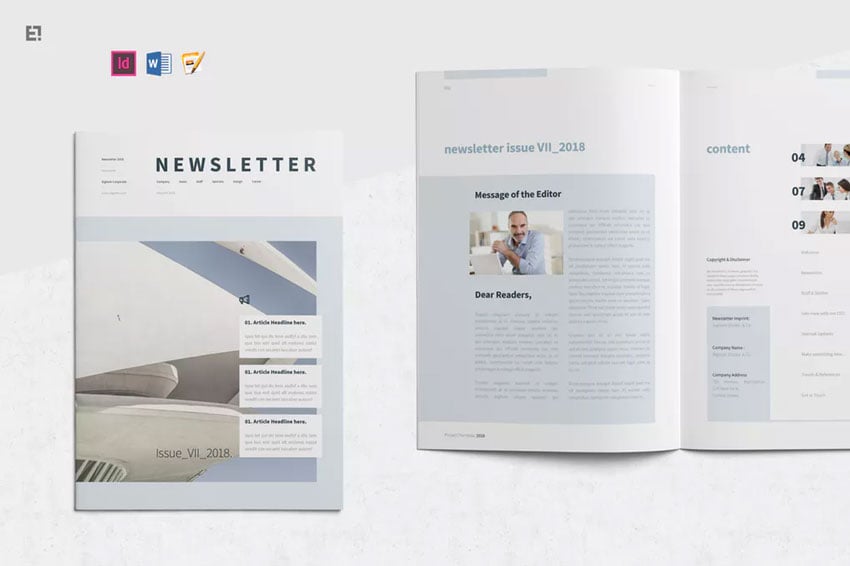 Newsletter Design Templates