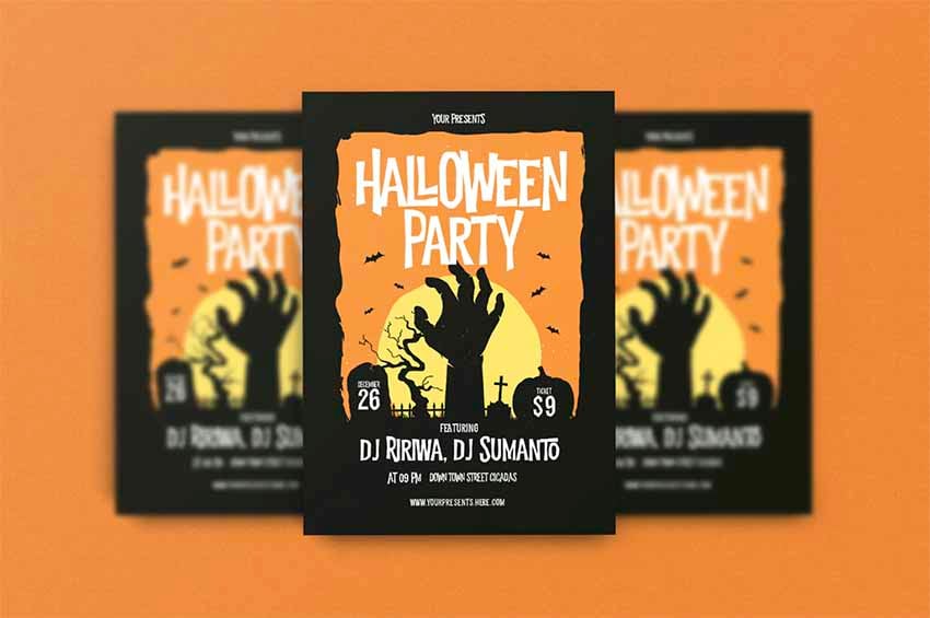 Halloween Parade Flyer