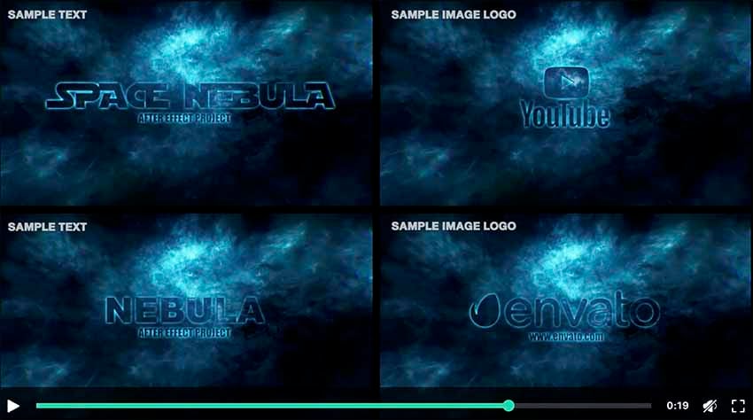 Nebula Space Logo Reveal