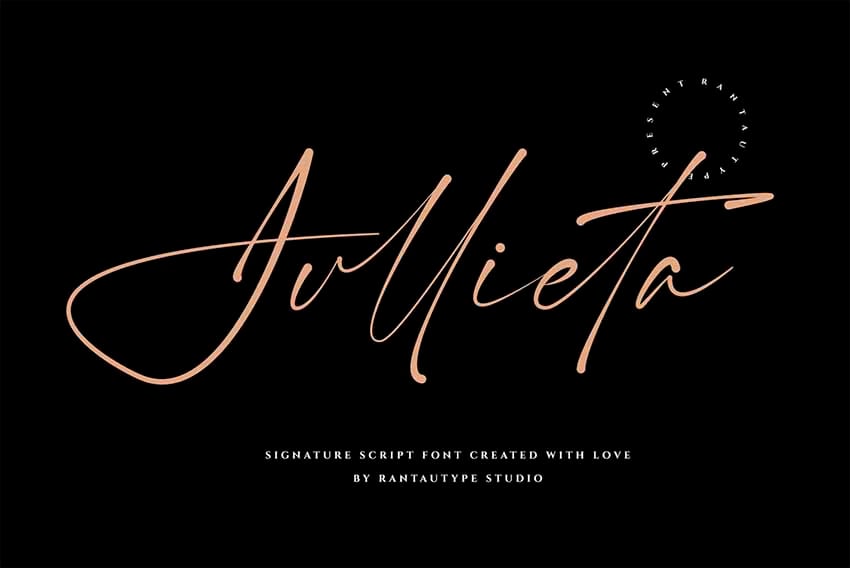 Jullieta Signature Script Font