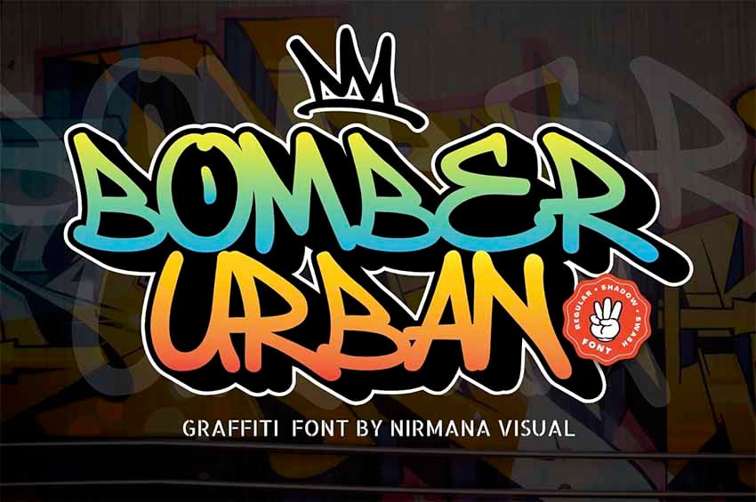 Bomber Urban Street Art Font 