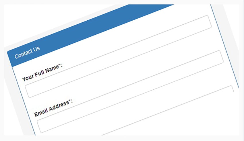 Responsive Contact Form