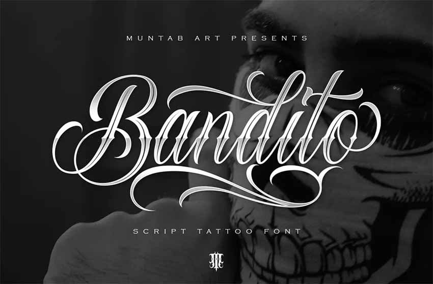 Gothic calligraphy font