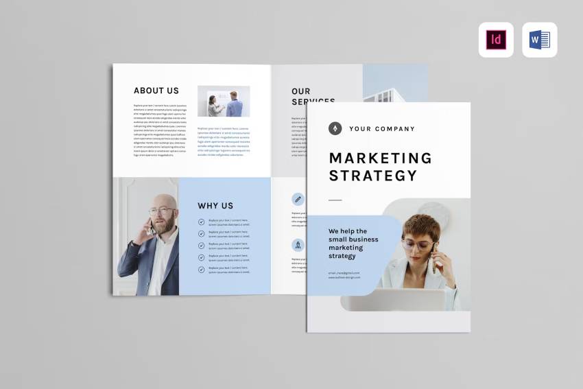 Corporate Brochure | MS Word & InDesign