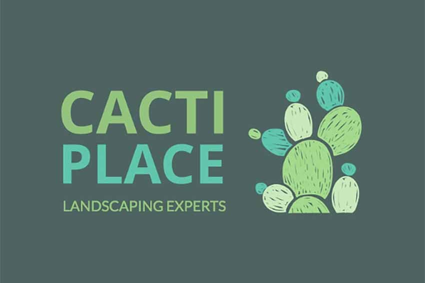 Modern Landscaping Logo