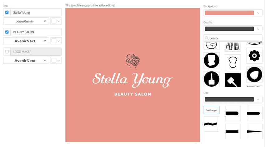 Minimalist Beauty Logo Creator